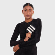 BILLETERA D AUDREY HUESO NEGRO