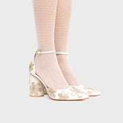 FREDA PUMP BRIDE HUESO