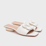 Cargue la imagen en el visor de la galería, GARDENIA FLAT HUESO
