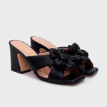 Cargue la imagen en el visor de la galería, GARDENIA PUMP NEGRO
