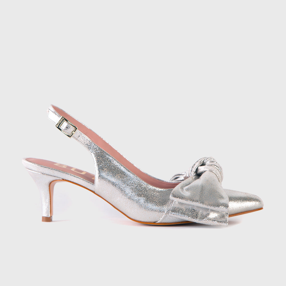 GIANNA MIDI SLINGBACK PLATA