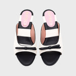 Cargue la imagen en el visor de la galería, GIUSEPPINA MULE MIDI HUESO
