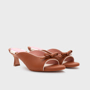 GIUSEPPINA MULE MIDI MARRÓN