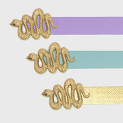 HEBILLA MAXI SERPIENTE + 2 CINTURONES 5CM