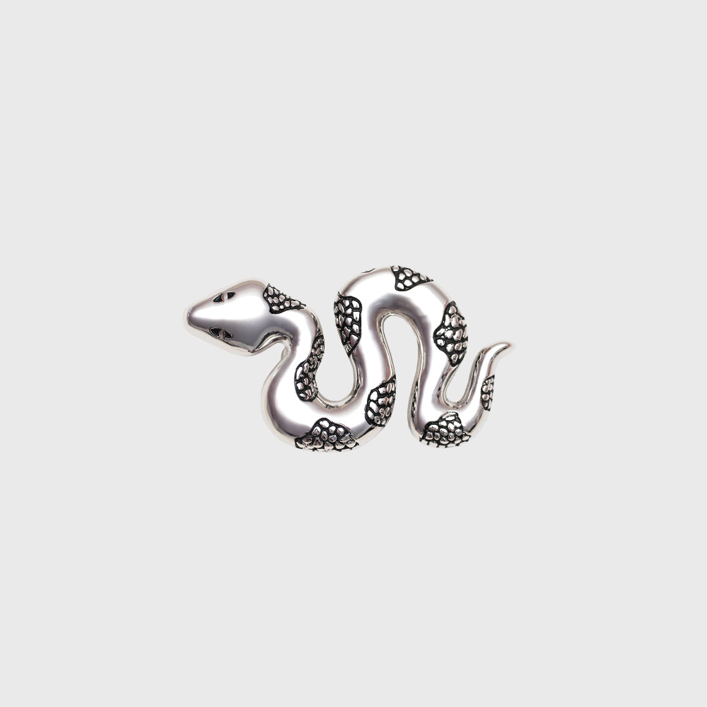 CORREA SERPIENTE PLATEADO