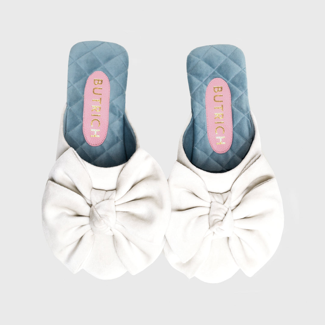 JAYNE SLIPPER BRIDE HUESO