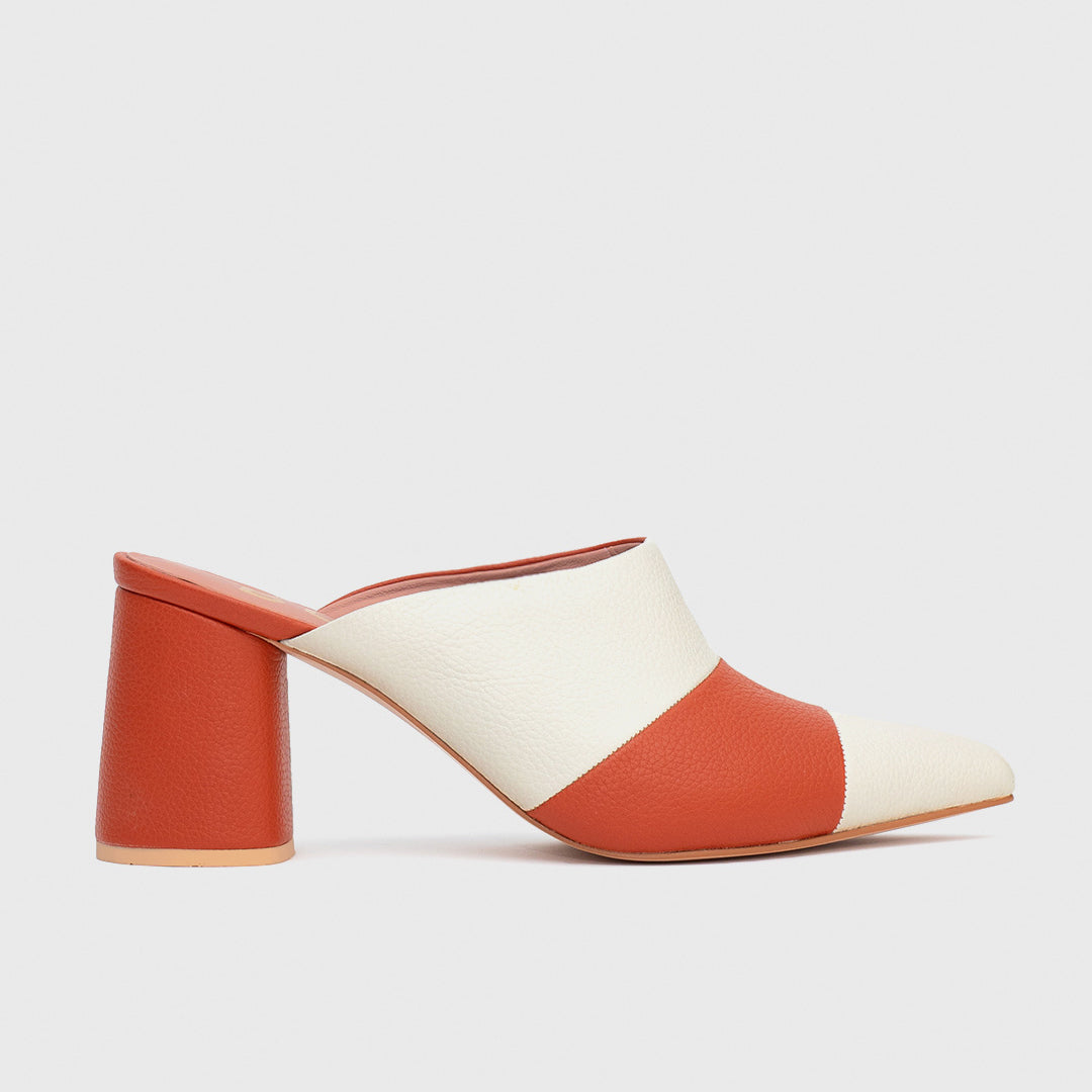 JULIE MULE PUMP COBRE