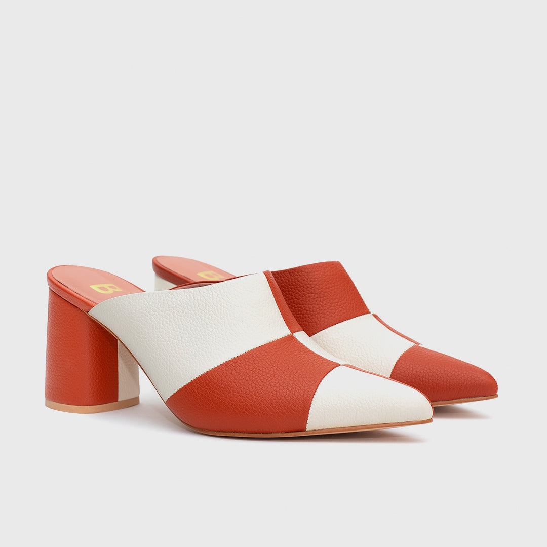 JULIE MULE PUMP COBRE