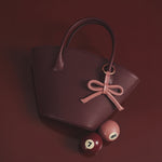 Cargue la imagen en el visor de la galería, KATNISS TRAPEZE BAG BORGOÑA