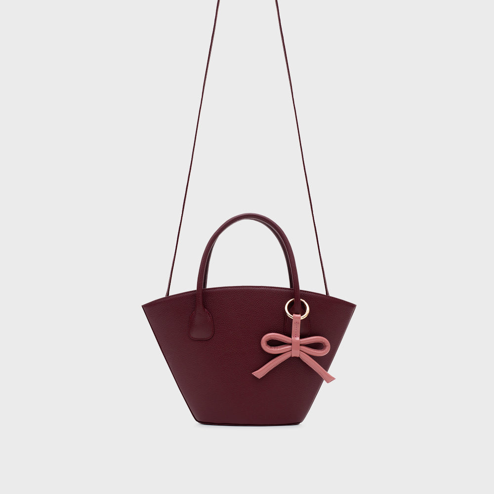 KATNISS TRAPEZE BAG BORGOÑA