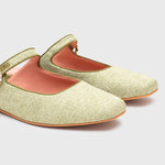 Cargue la imagen en el visor de la galería, KENZA MULE FLAT VERDE