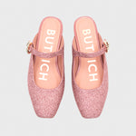 Cargue la imagen en el visor de la galería, KENZA MULE FLAT ROSA