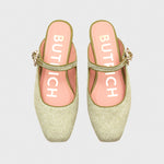 Cargue la imagen en el visor de la galería, KENZA MULE FLAT VERDE