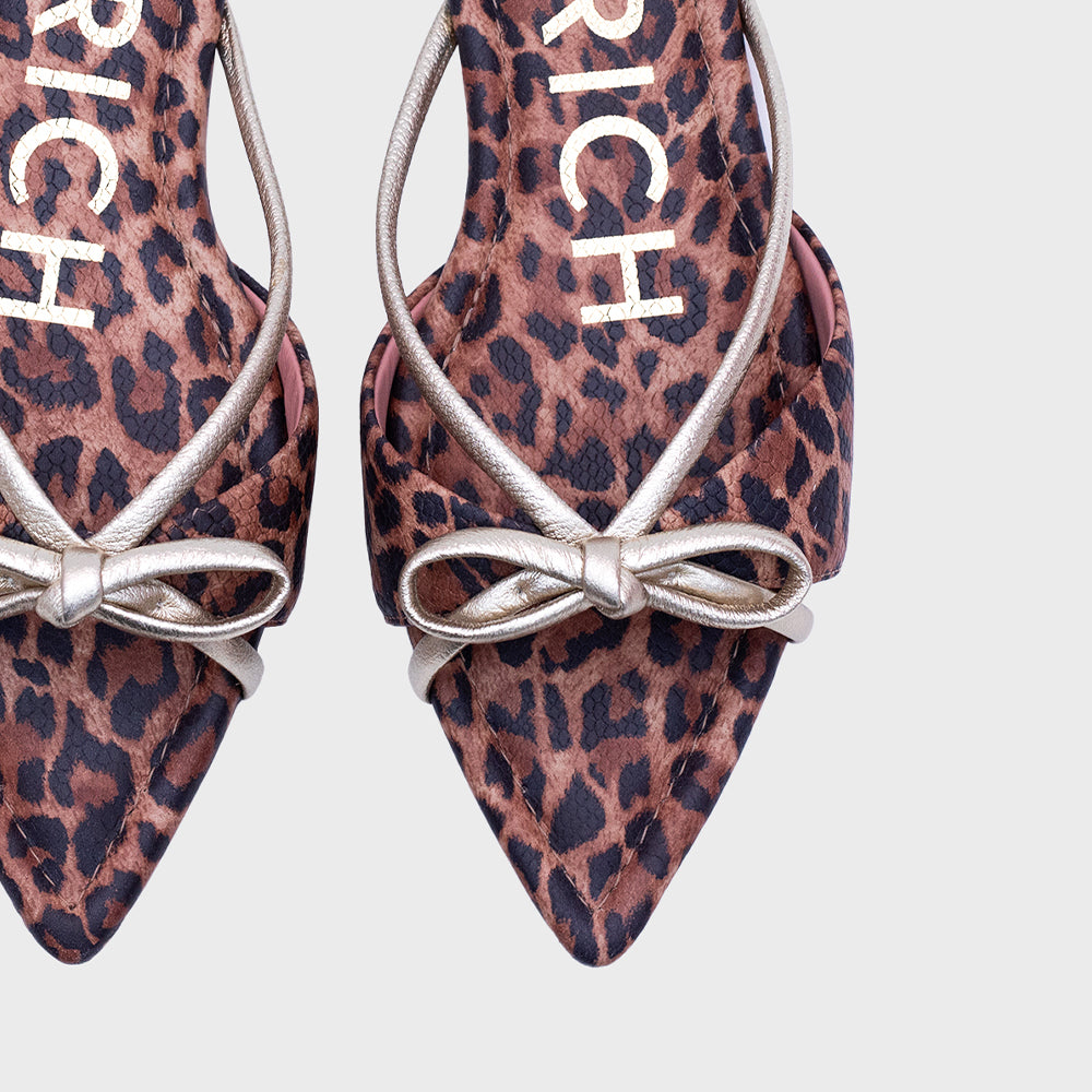 LENA FLAT LEOPARDO