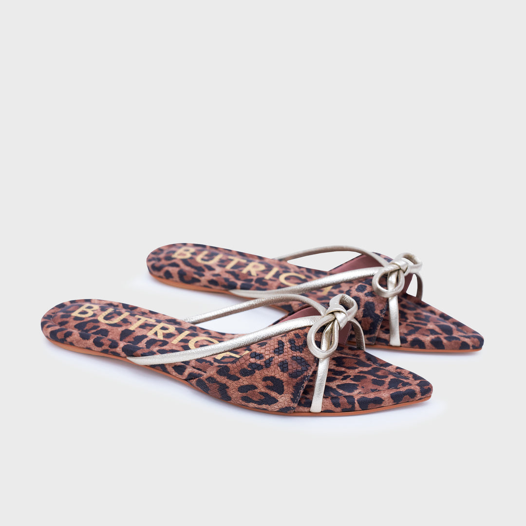 LENA FLAT LEOPARDO