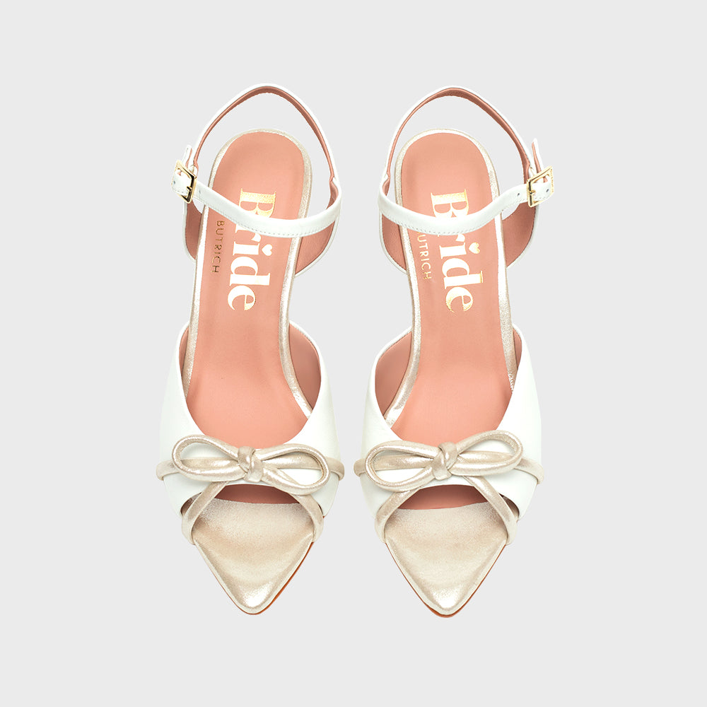 LENA PUMP BRIDE HUESO