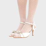 Cargue la imagen en el visor de la galería, LENA PUMP BRIDE HUESO
