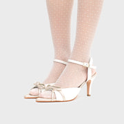 LENA PUMP BRIDE HUESO