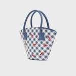 Cargue la imagen en el visor de la galería, LILIANA TRAPEZE BAG AZUL
