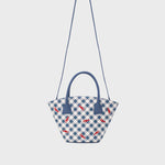 Cargue la imagen en el visor de la galería, LILIANA TRAPEZE BAG AZUL
