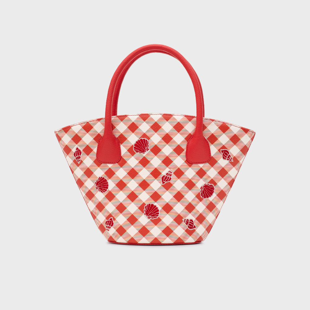 LILIANA TRAPEZE BAG ROJO