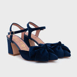 Cargue la imagen en el visor de la galería, LUANA PUMP 7CM AZUL
