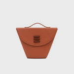 Cargue la imagen en el visor de la galería, LUCILLE FLAP TRAPEZE BAG COBRE