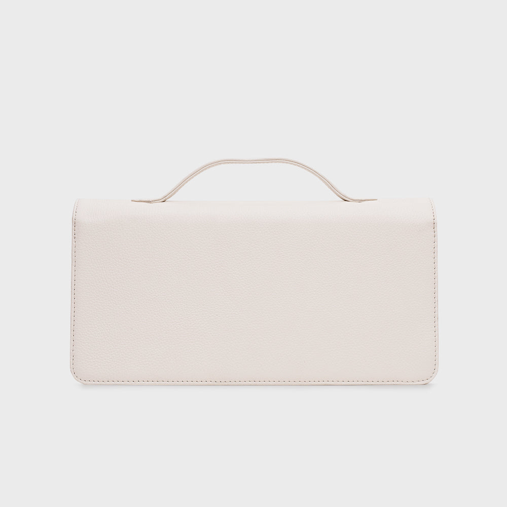 LUCKY CHERRIES RECTANGLE BAG HUESO