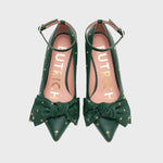 Cargue la imagen en el visor de la galería, LUCKY SPARKLES PUMP VERDE
