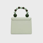 Cargue la imagen en el visor de la galería, LUCKY HAND BEADED LUNCH BAG VERDE
