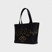 LUCKY HEARTS TOTE BAG NEGRO