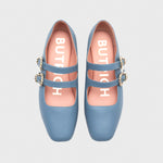 Cargue la imagen en el visor de la galería, MAEVA FLAT CELESTE