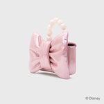 Cargue la imagen en el visor de la galería, MARIE BOW BAG ROSA GLITTER