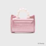 Cargue la imagen en el visor de la galería, MARIE BOW BAG ROSA GLITTER