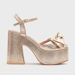 Cargue la imagen en el visor de la galería, MARLA SUPER PLATAFORMA PLATINO ORO