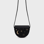Cargue la imagen en el visor de la galería, MIDNIGHT COWGIRL SADDLE BAG NEGRO
