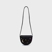 MIDNIGHT COWGIRL SADDLE BAG NEGRO