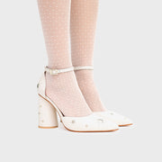 MIDNIGHT PUMP BRIDE HUESO