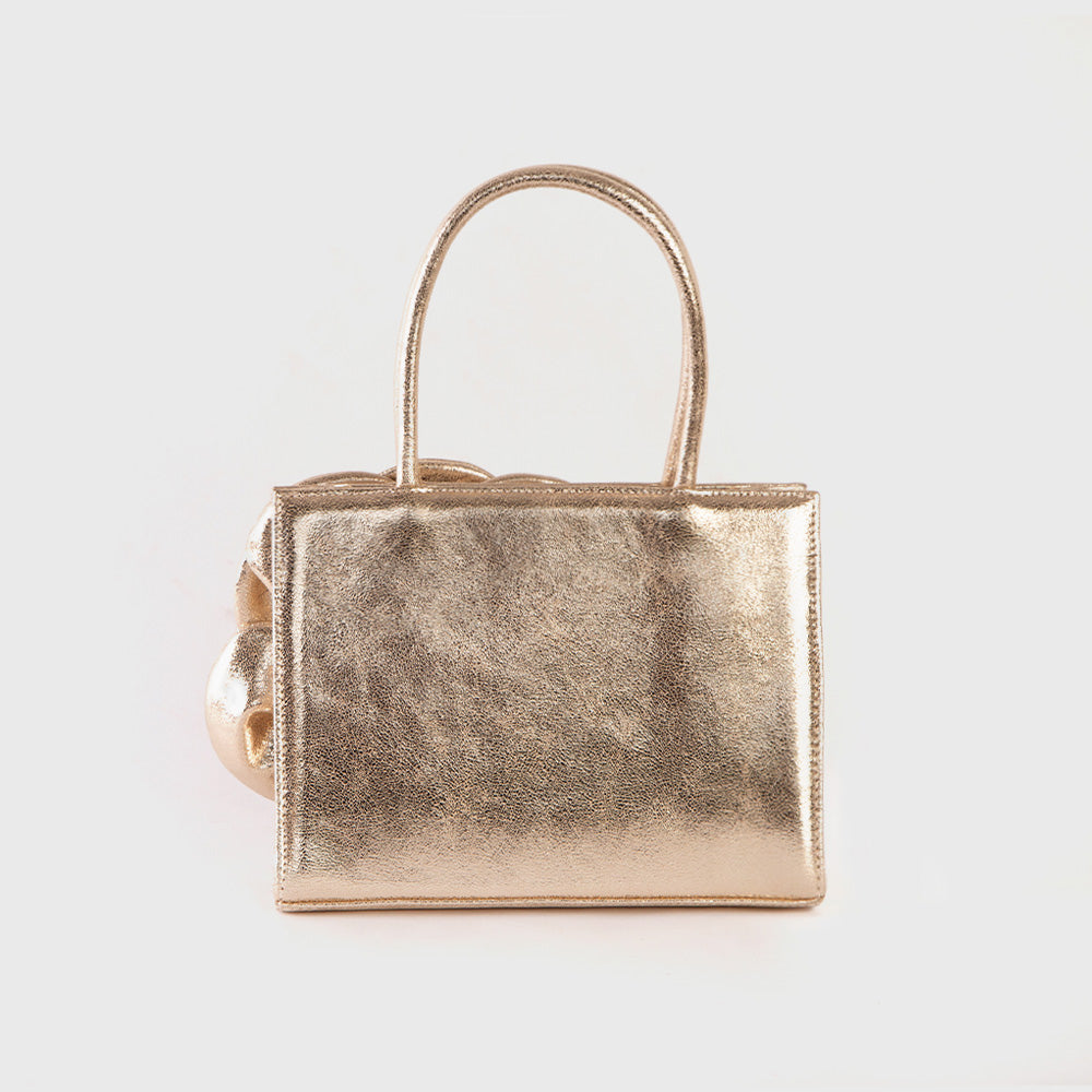 MINI RECTANGULAR FERNANDA BAG PLATINO ORO