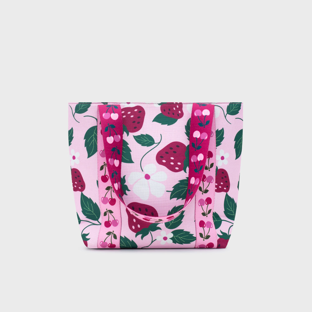 MINI SUPER BAG STRAWBERRY ROSA