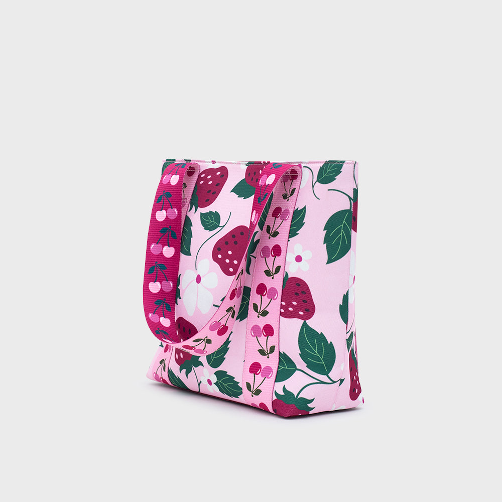 MINI SUPER BAG STRAWBERRY ROSA