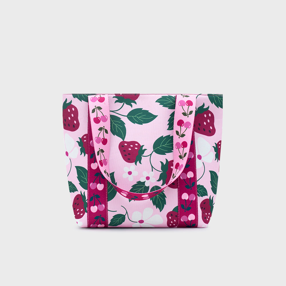 MINI SUPER BAG STRAWBERRY ROSA