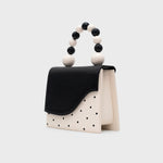 Cargue la imagen en el visor de la galería, MONA BEADED LUNCH BAG NEGRO