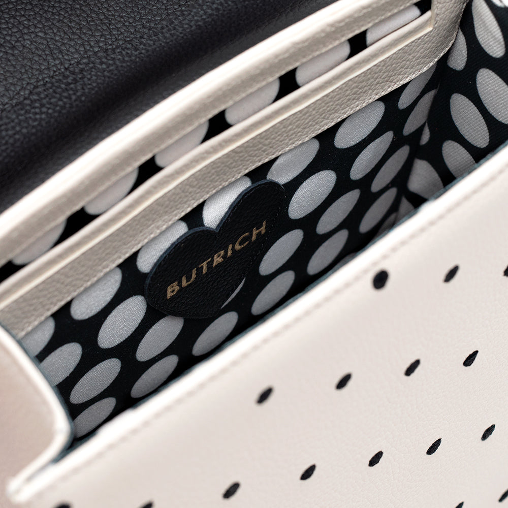MONA BEADED LUNCH BAG NEGRO