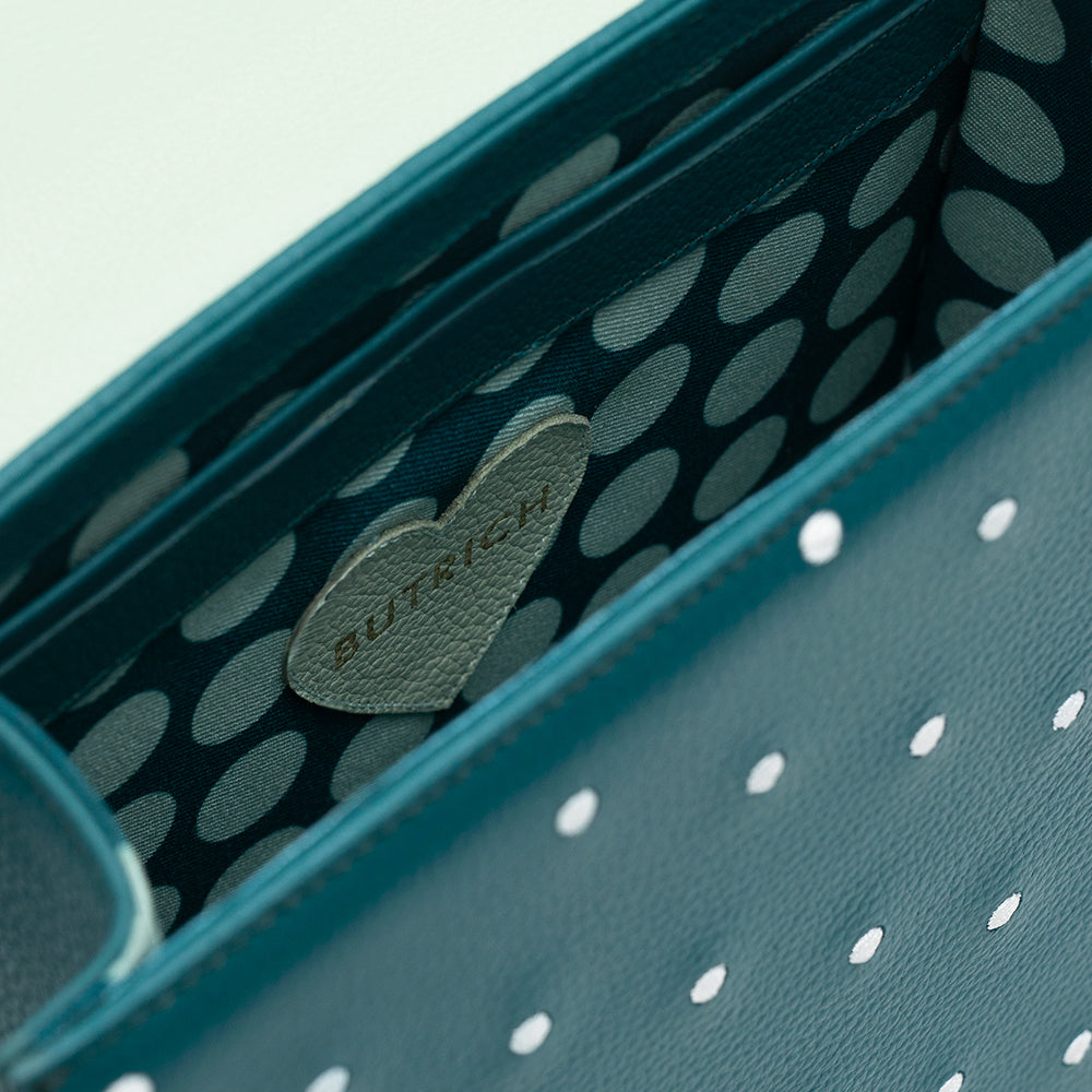 MONA BEADED LUNCH BAG VERDE