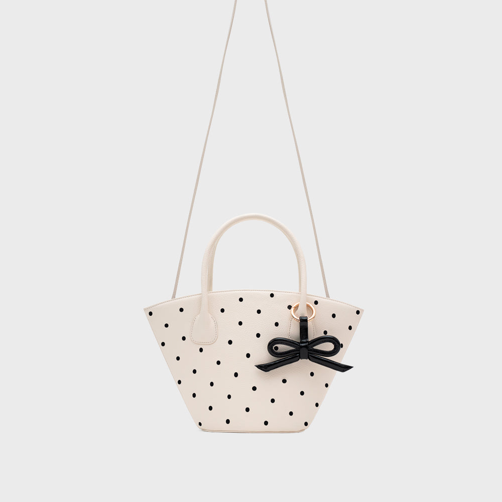 MONA TRAPEZE BAG HUESO