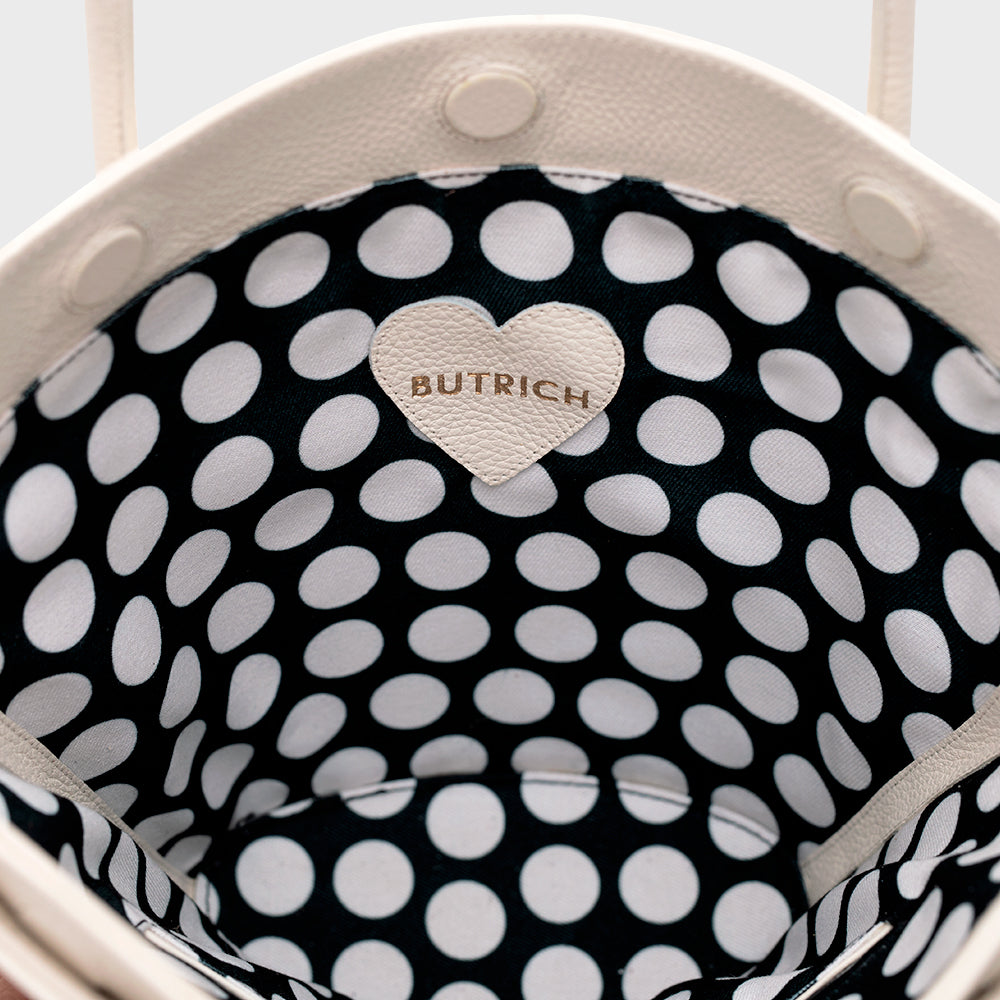 MONA TRAPEZE BAG HUESO