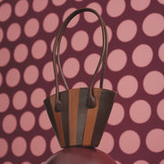 NABILA TRAPEZE BAG MARRÓN