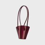 Cargue la imagen en el visor de la galería, NABILA TRAPEZE BAG BORGOÑA