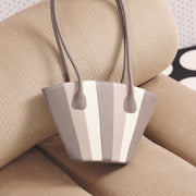 NABILA TRAPEZE BAG GRIS